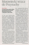 Premier Morawiecki wraca do Przysuchy