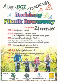 Rodzinny piknik rowerowy