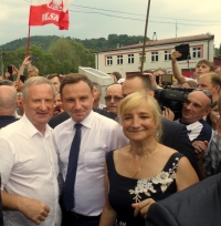 Serdeczne spotkanie na urlopie.