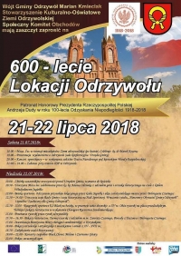 600-lecie lokacji Odrzywołu. Zapraszamy!!!
