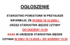 Ogłoszenie - skr&oacute;cony czas pracy urzędu!!