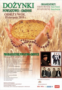 Program Dożynek Powiatowo-Gminnych Odrzyw&oacute;ł 2018