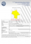 Ostrzeżenie meteorologiczne IMGW dla mieszkańc&oacute;w powiatu!!