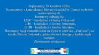Zaproszenie na rozmowy z kandydatami live