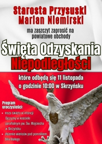 Zaproszenie na obchody.