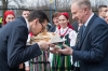 Stowarzyszenia oraz Koła Gospodyń Wiejskich podczas Og&oacute;lnopolskiego Dnia Sołtysa w Przysusze.