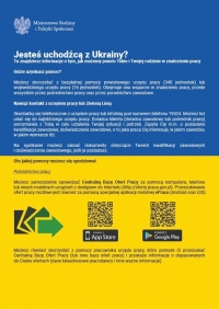 Informacja dla uchodźc&oacute;w