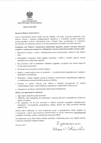 LIST PREZESA KRUS
